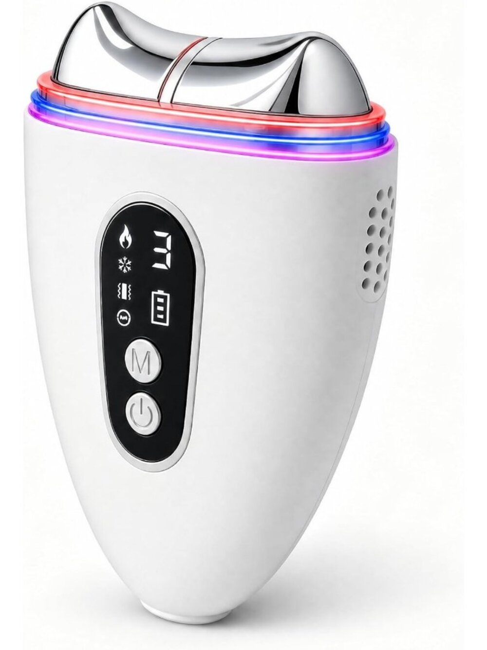 Electric Gua Sha Tool for Face & Neck, Heat & Cold Sculpting, Depuffing Massage